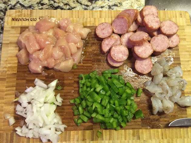 jambalaya preparation